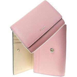 Amazon | [フルラ] 二つ折り財布 バビロン Mサイズ ピンク